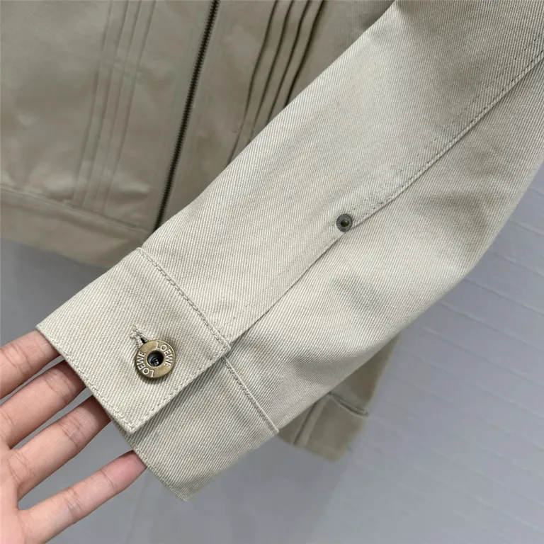 Loewe corduroy lapel barn coat